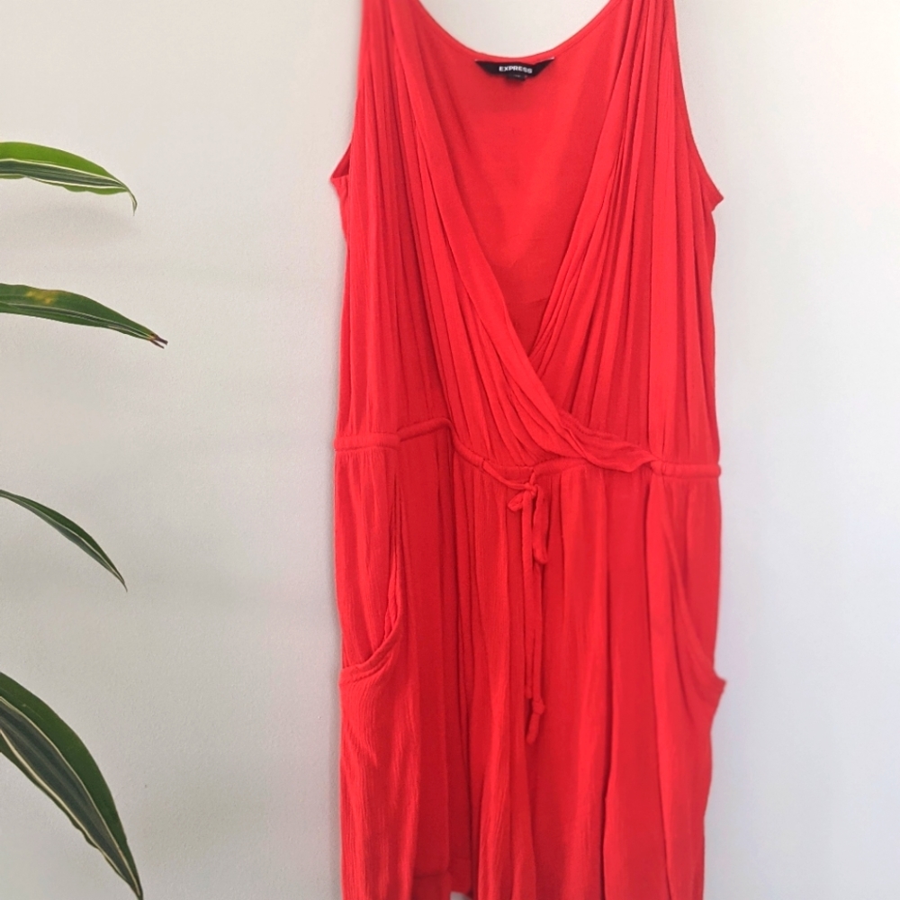 Express romper with pockets